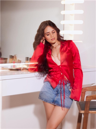 अनुपमा की डिंपी का ब्रालेस लुक देख फैंस हैरान, फोटोशूट हुआ वायरल - Hindi News | अनुपमा की डिंपी का ब्रालेस लुक देख फैंस हैरान, फोटोशूट हुआ वायरल | Latest Photos at Lokmatnews.in